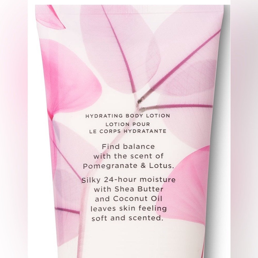 NWT 3 Victorias Secret Lotus & Pomegranate Hydrating 24-Hour Moisture Lotions! 💝 - Picture 2 of 7